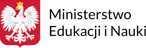 Logo Ministerstwa Edukacji i Nauki. Link do strony ministerstwa